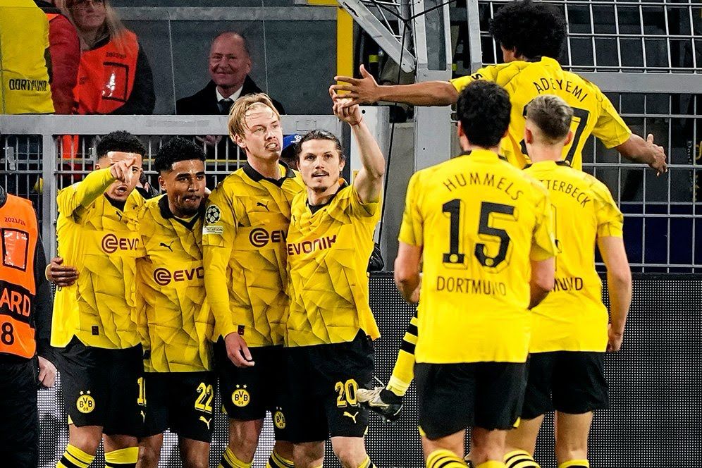 Liga Champions, Borussia Dortmund Singkirkan Atletico Madrid 4-2