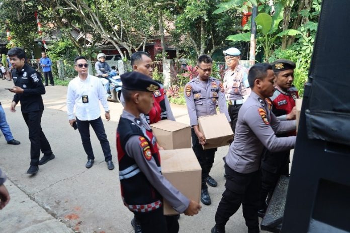 Polda Banten Berhasil Amankan Puluhan Botol Minuman Keras dalam Giat KRYD Wilayah