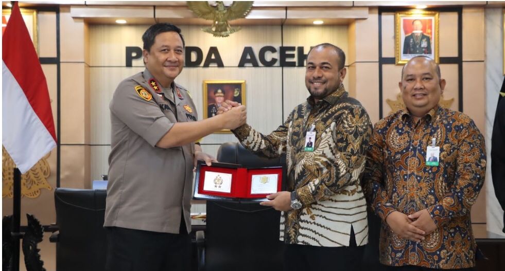 Kapolda Aceh Terima Audiensi Direksi Bank Aceh Syariah