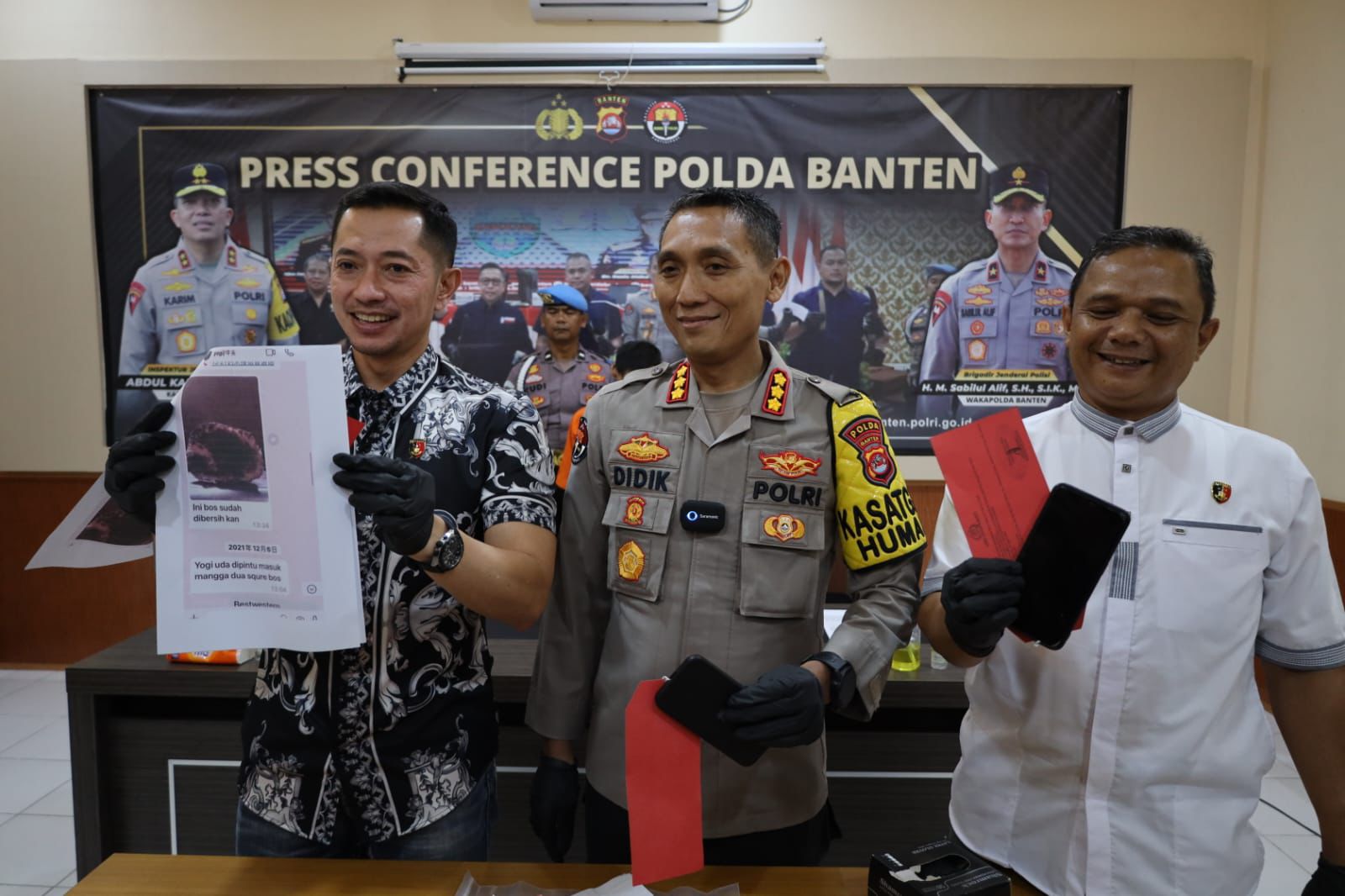 Polda Banten Sukses Ungkap Kasus Tindak Pidana Perburuan Badak di Taman Nasiona