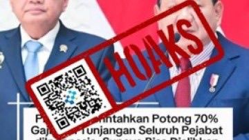 [HOAKS] Presiden Prabowo Sebut akan Potong dan Alihkan Gaji Pejabat untuk MBG