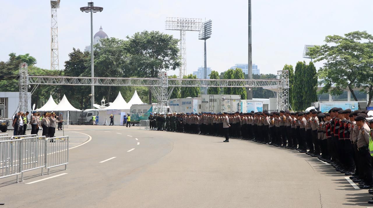 Polri Kerahkan 1.700 Personel Gabungan Amankan Final Pertandingan FIFA Series
