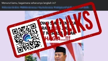 [HOAKS] Presiden Prabowo akan Hentikan Program MBG