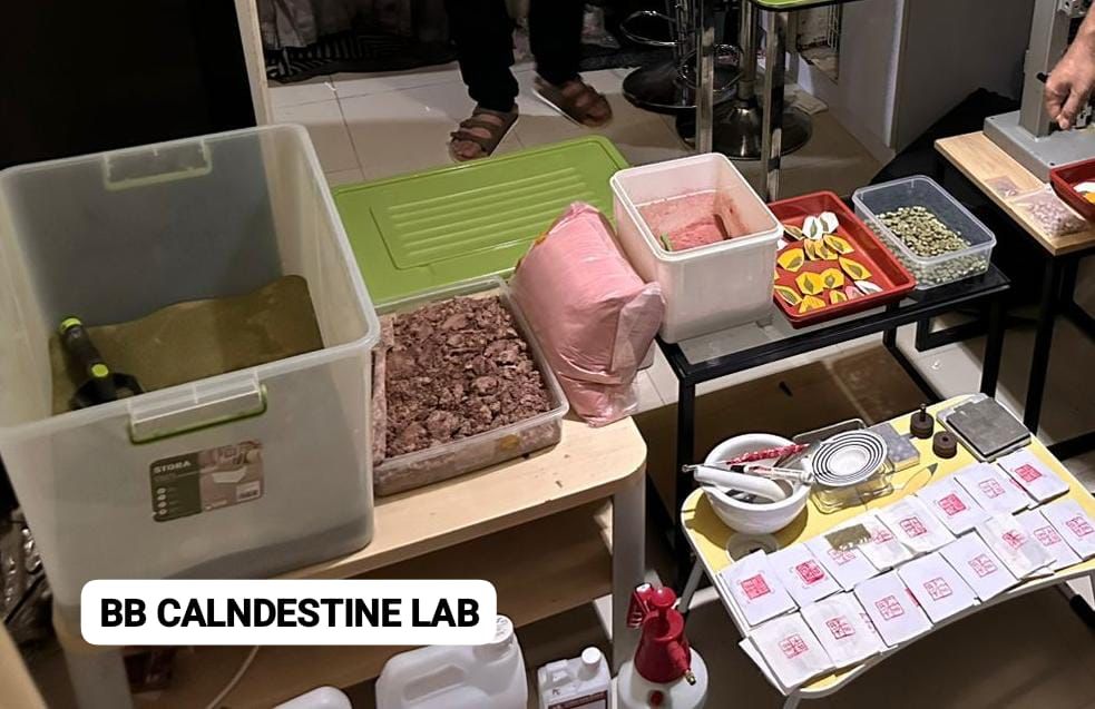 Polda Metro Ungkap Clandestine Lab Ekstasi dan Happy Water