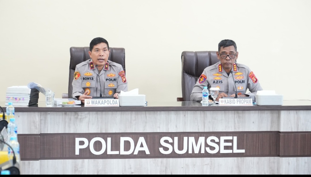 Polda Sumsel Gelar Arahan Dukung Program Presisi Kapolri.