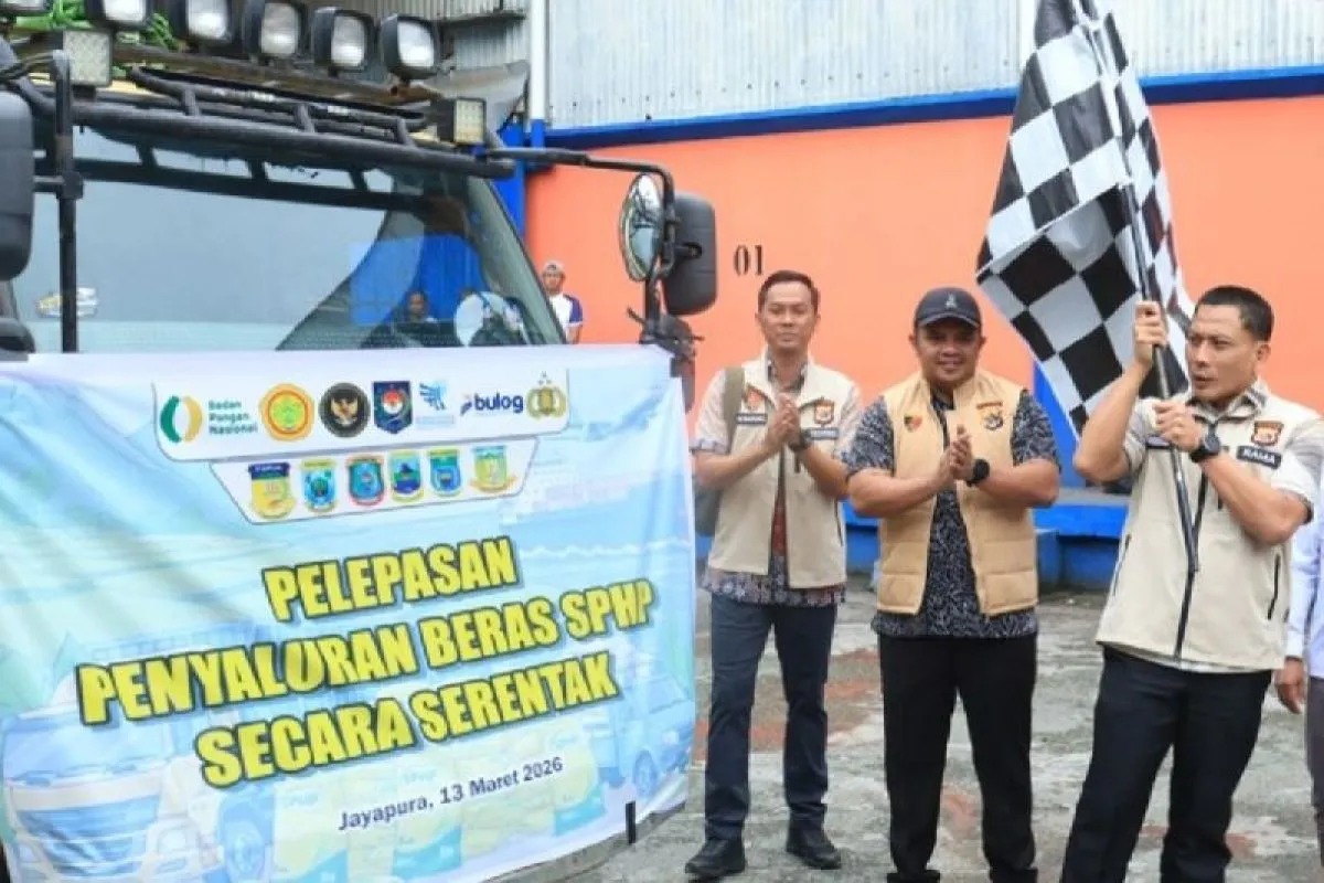 Polda Papua Sediakan Gudang Tampung Beras SPHP di 9 Polres.