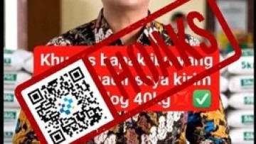 [HOAKS] Daftar Bansos Beras dan Minyak di Facebook