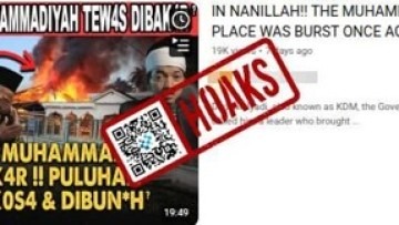 [HOAKS] Ratusan Warga Muhammadiyah Tewas Terbakar