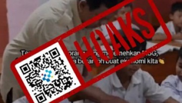 [HOAKS] Ekonomi Indonesia Tumbuh 8% di Tengah Perang karena MBG