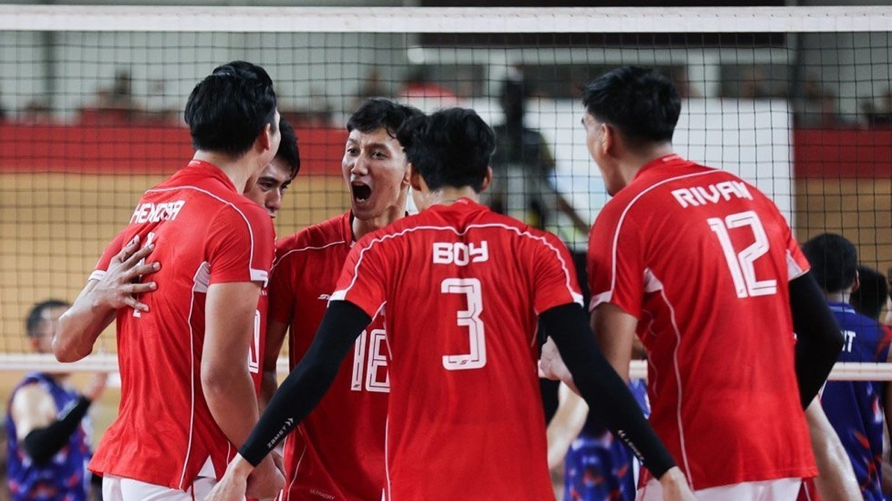 Voli Putra Indonesia Ketemu Korea Selatan dan Thailand di AVC Men’s Cup