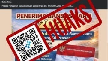 [HOAKS] BLT UMKM Sebesar Rp3 Juta dengan Syarat Foto KTP dan KK