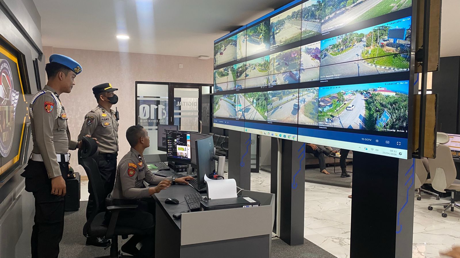 Kapolres Sebut Command Center Polres Kutai Timur Jantung Digital Pengawasan