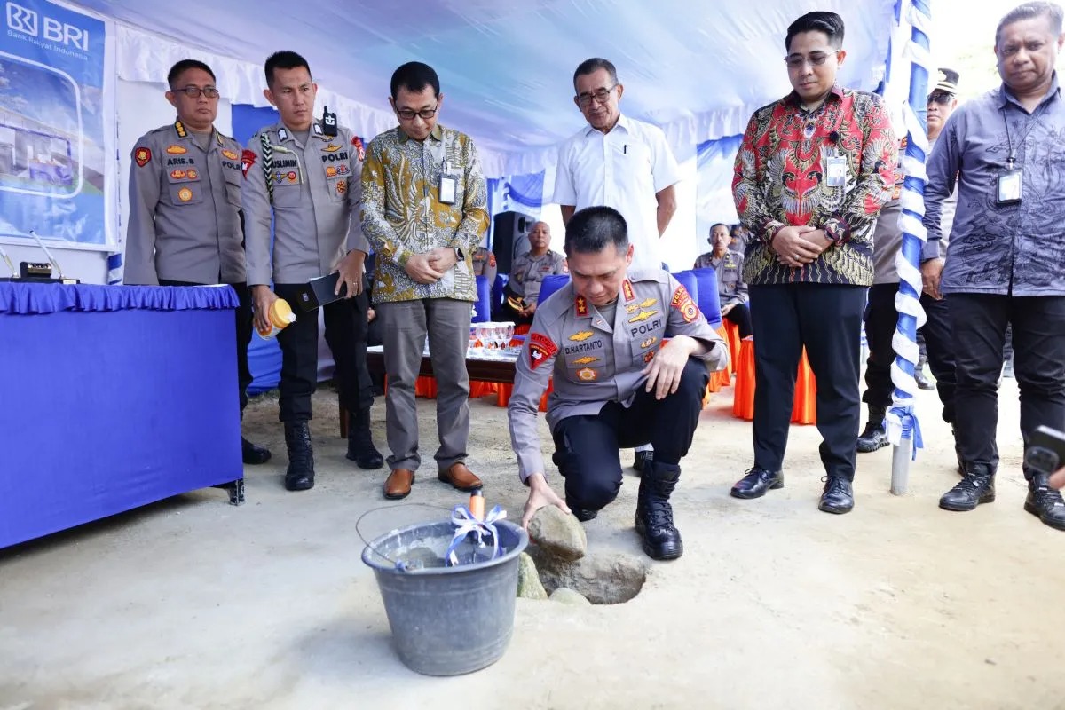 Polda Maluku Bangun Pos Pengamanan di Kawasan Arbes Guna Perkuat Keamanan Wilayah