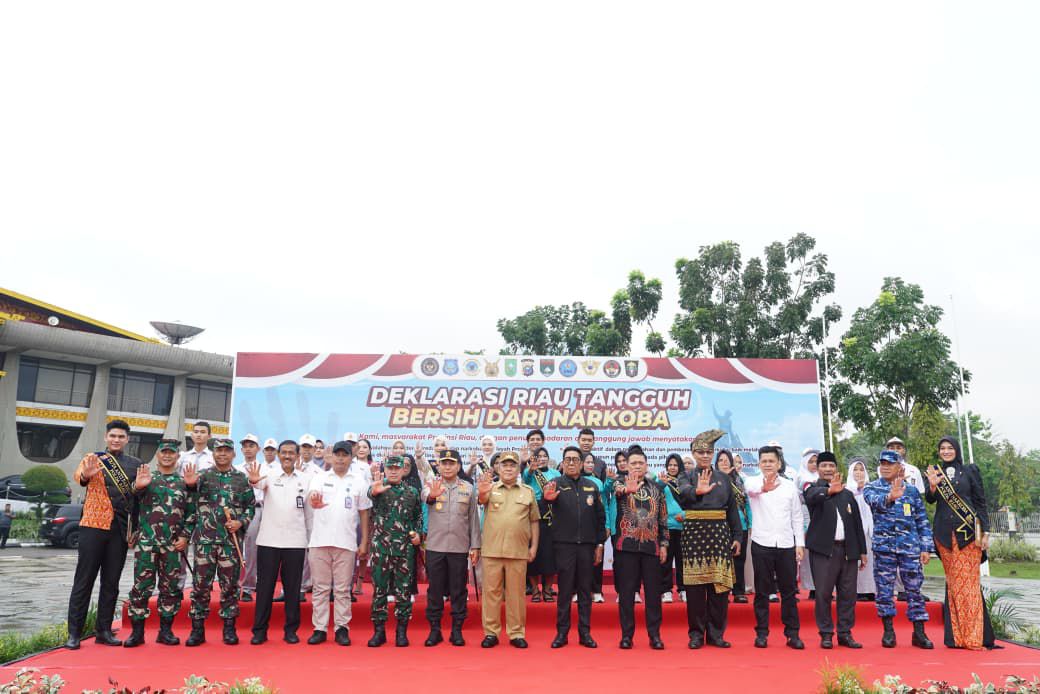 Riau Bentuk Satgas Anti Narkoba, Gubernur dan Kapolda Tegaskan Perang Tanpa Kompromi