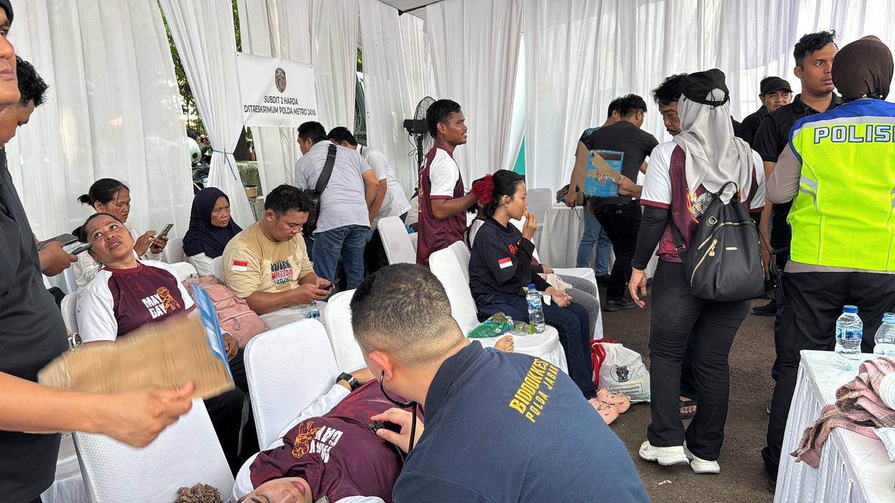 Polri Jaga Keselamatan Masyarakat di May Day Fiesta 2026
