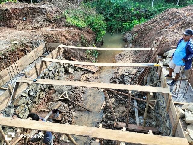 Proyek Jembatan Merah Putih Presisi Rohil Melaju Cepat, Sudah 40 Persen