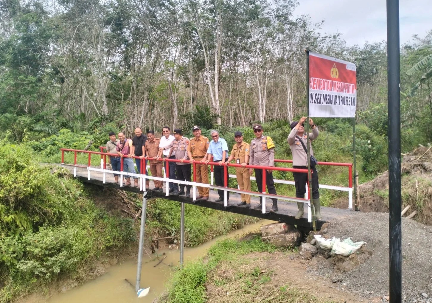 Jembatan Merah Putih Mesuji Raya Rampung, Akses Warga Terpencil Makin Mudah