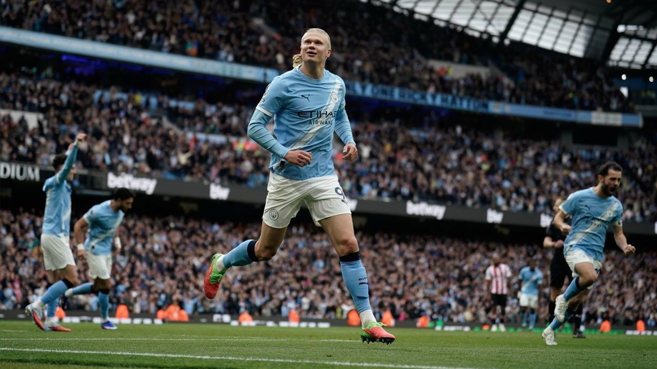 Perebutan Juara Premier League Makin Ketat City Bantai Brentford 3-0