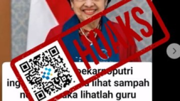 [HOAKS] Megawati Soekarno Putri Sebut Guru Honorer adalah Sampah Negara