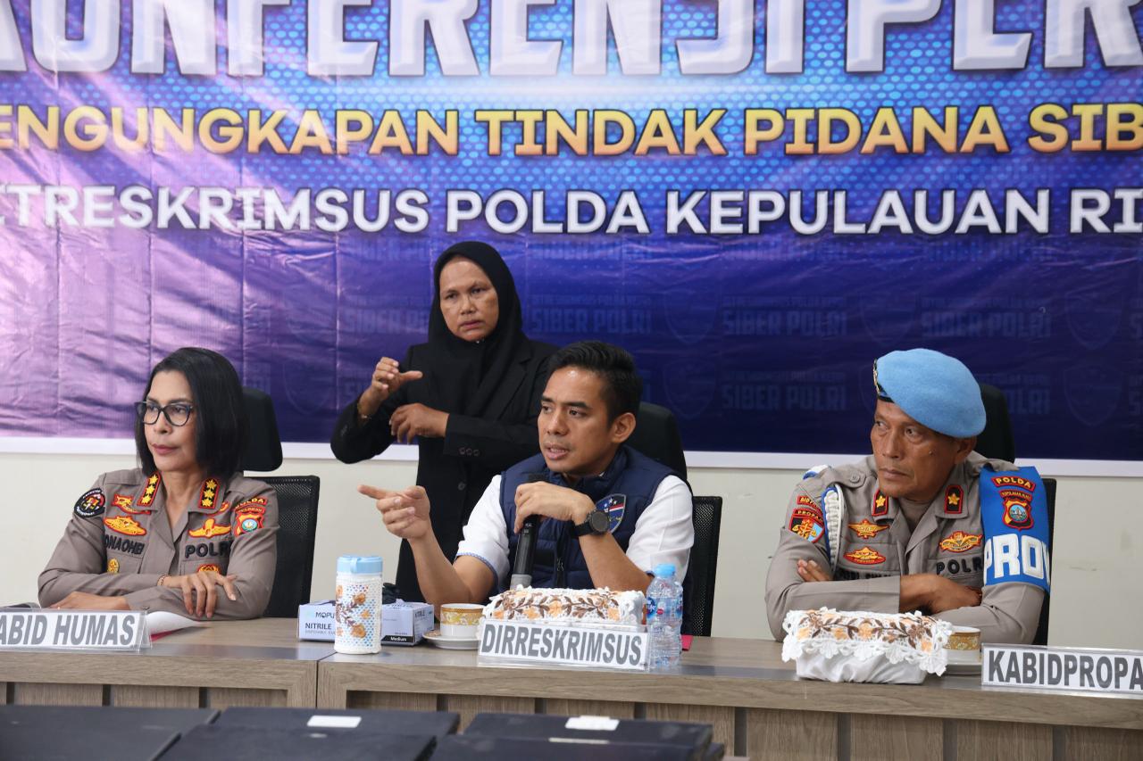 Polda Kepri Ungkap Jaringan Judi Online Dikelola WNA di Batam