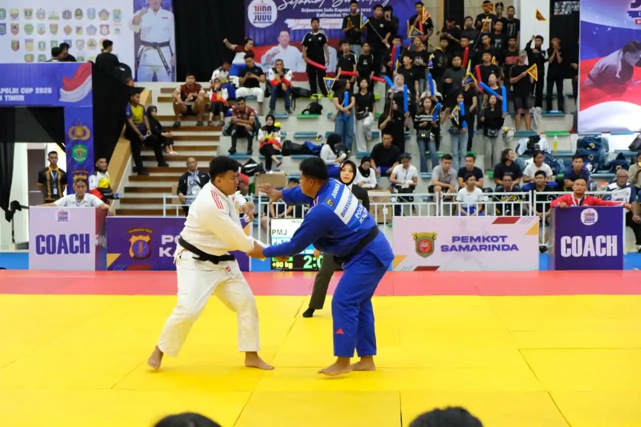 Kejuaraan Judo Kapolri Cup 2026 Resmi Bergulir di GOR Segiri Samarinda
