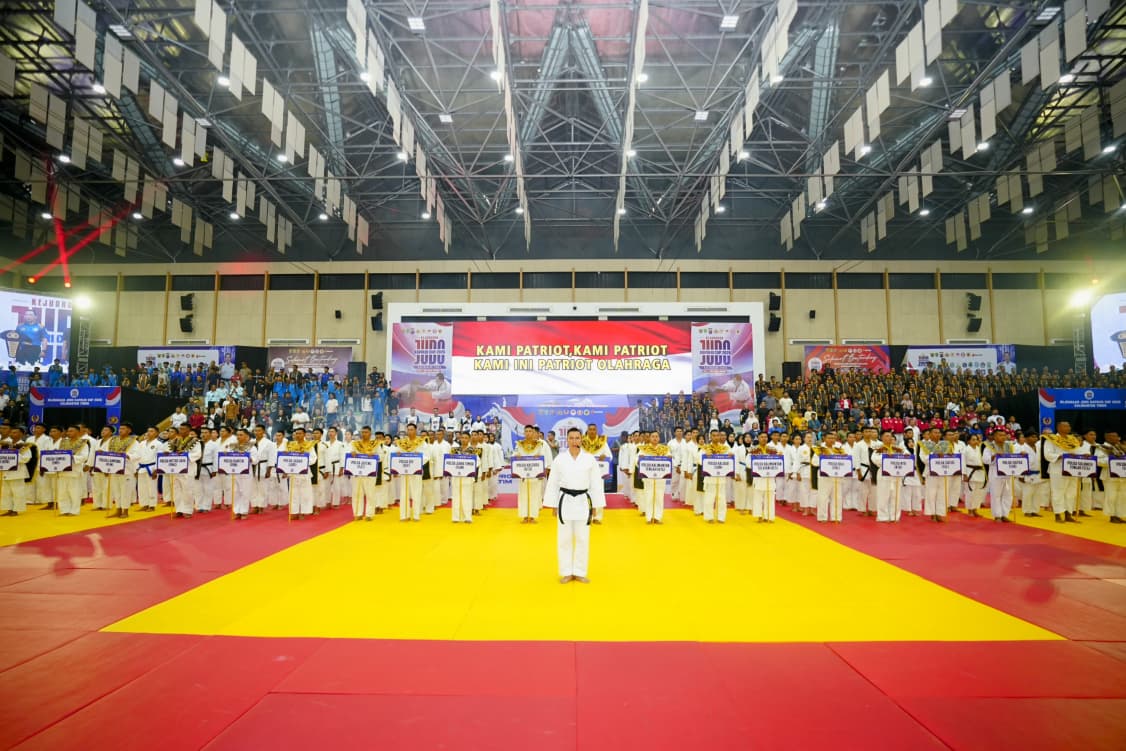 Kapolri Buka Judo Cup: Tanamkan Nilai Sportivitas hingga Persiapkan SDM Tangguh