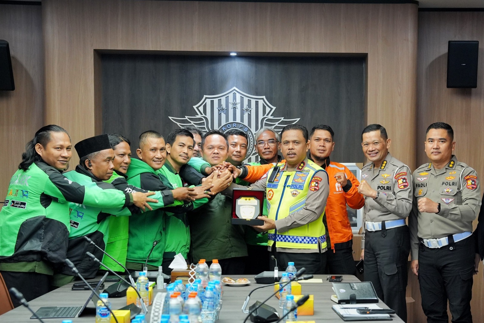 Kakorlantas Polri Terima Audiensi Ojol Jambi, Dorong Pembentukan Asosiasi Ojol Nusantara