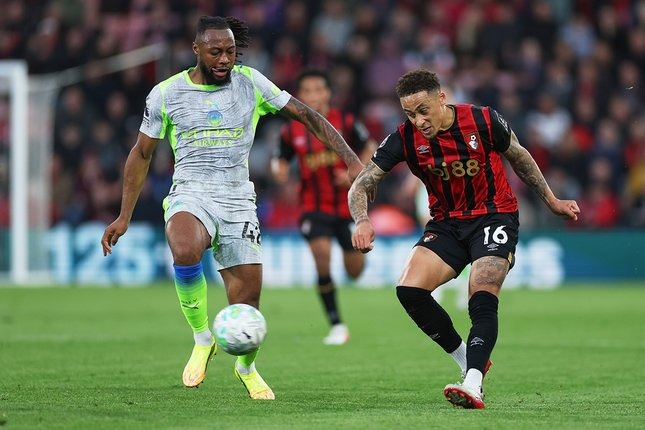 Mancester City Terpeleset Biarkan Arsenal Juara usai Imbang dari Bournemouth