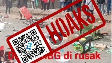[HOAKS] Warga yang Anaknya Keracunan Rusak Dapur MBG