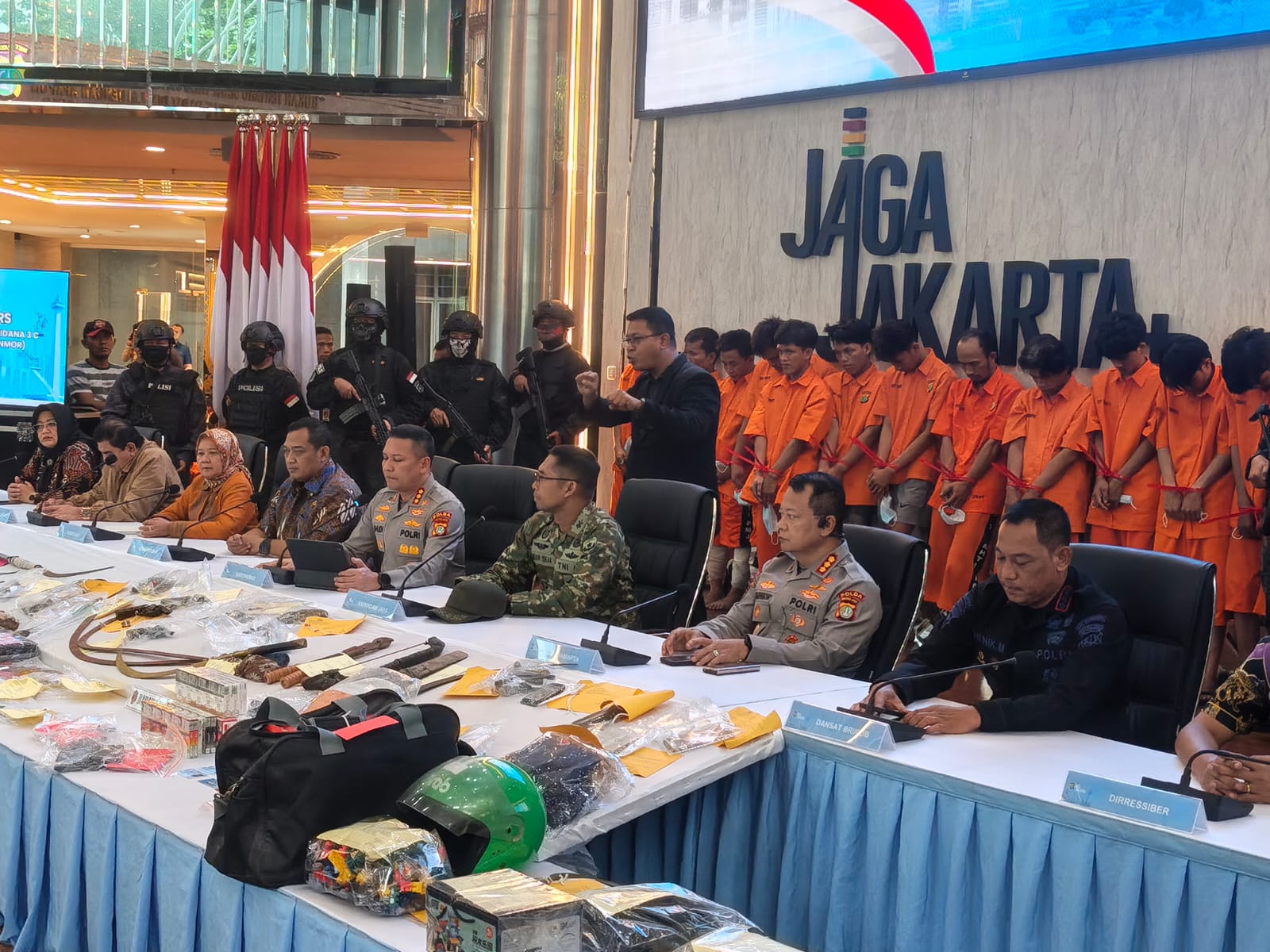 Polisi Sebut Luka Model AWS Bukan karena Dibacok Pelaku Begal