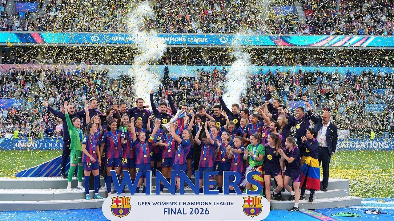 Barcelona Sukses Juarai Liga Champions Wanita 2026 usai Hajar Lyon 4-0