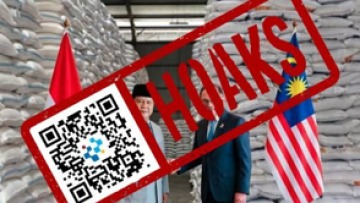[HOAKS] Indonesia Jual Beras Seharga Rp10.000 Per Kg ke Malaysia