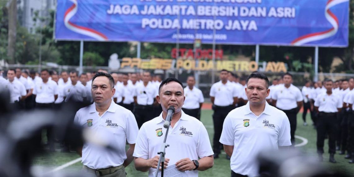 Polda Metro Jaya Inisiasi Gerakan Kebersihan Lingkungan di Jakarta