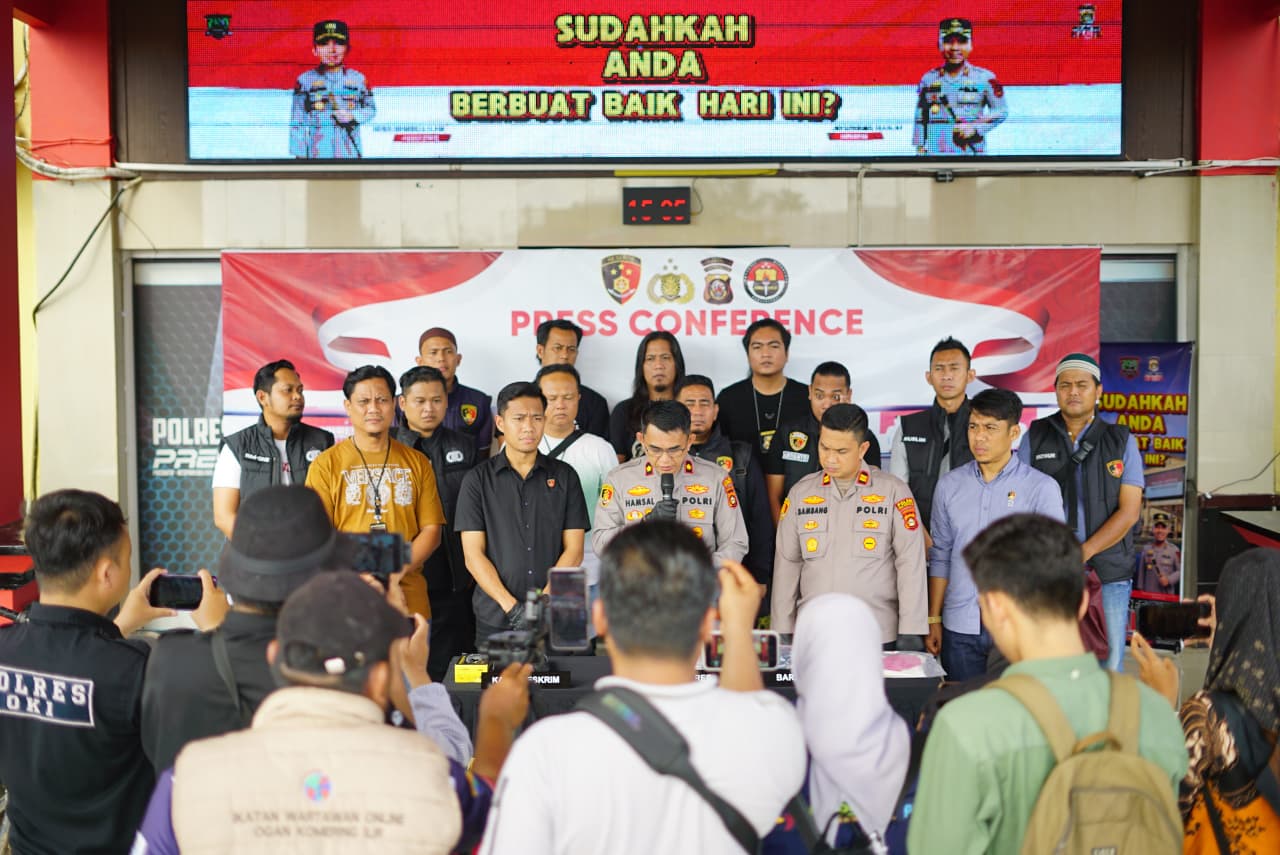 Polda Sumsel Ungkap 7 Kasus Begal