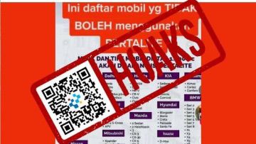 [HOAKS] Mobil dengan CC di atas 1.400 Dilarang Beli Pertalite Per 1 Juni 2026