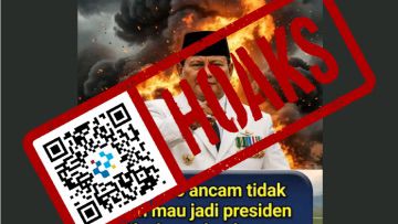 [HOAKS] Presiden Prabowo akan Mundur jika MBG Dihentikan