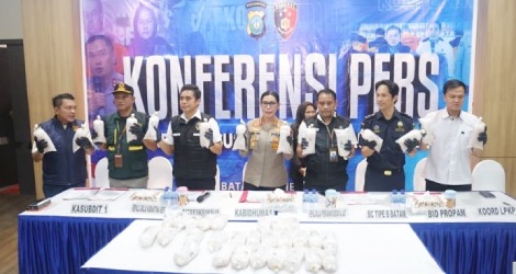 Gagalkan Penyelundupan 100 Ribu Benih Lobster, Polda Kepri Tangkap Dua Terduga Pelaku