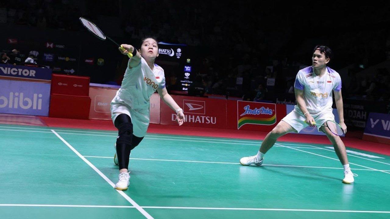 Ganda Campuran Adnan/Indah Mengalahkan Wakil Prancis Julien Maio/Lea Palermo