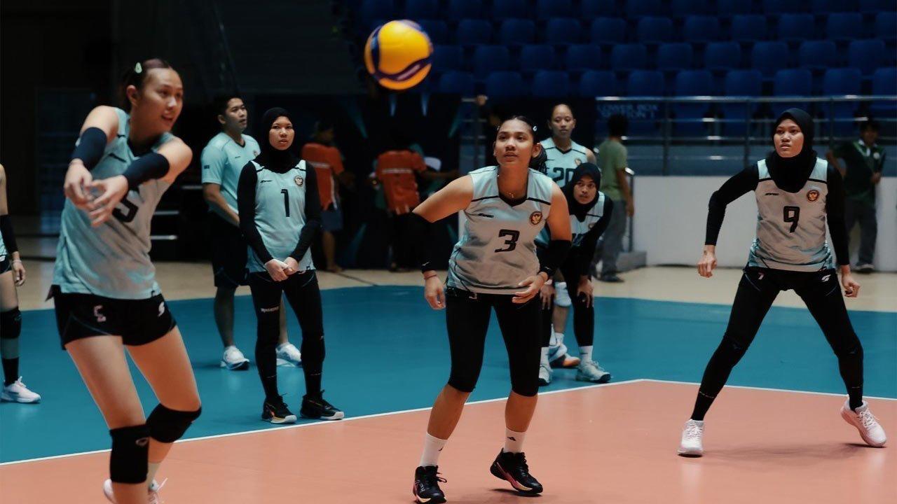 TImnas Putri Indonesia Menundukkan Perlawanan Ketat Iran di AVC Women’s Volleybal Cup