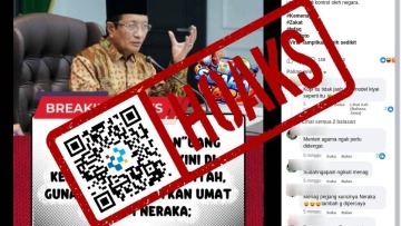 [HOAKS] Kemenag Sebut akan Kelola Zakat-Infak untuk Hindari Neraka