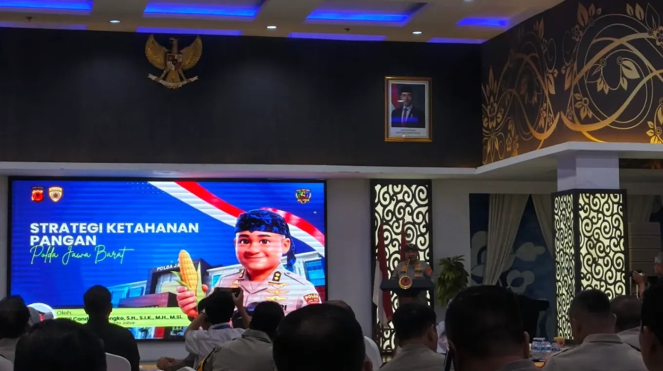 Polda Jabar Sosialisasikan Strategi Ketahanan Pangan kepada Jajaran Kewilayahan
