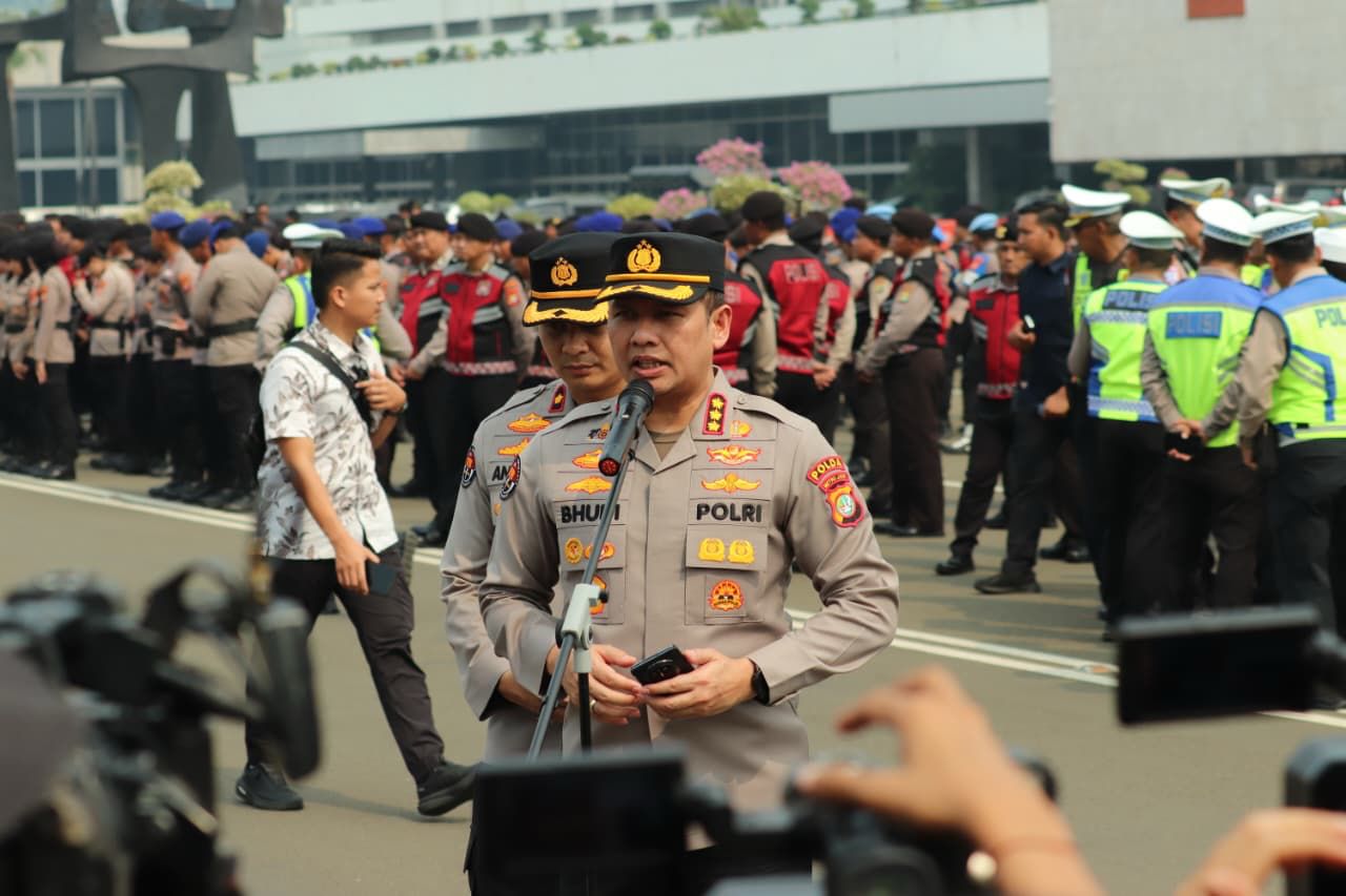 Polisi Imbau Tidak Gunakan Kawasan Bundaran HI Demi Kepentingan Publik