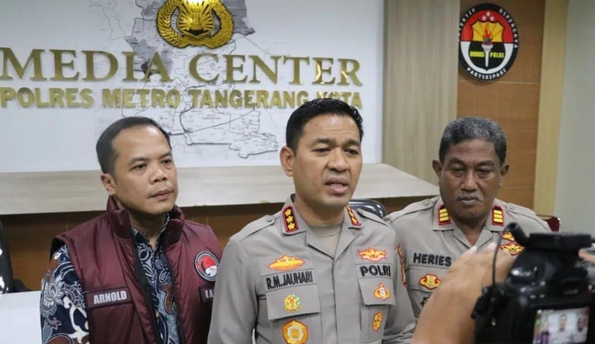 Polres Metro Tangerang Kota Kejar Penadah Motor Curian