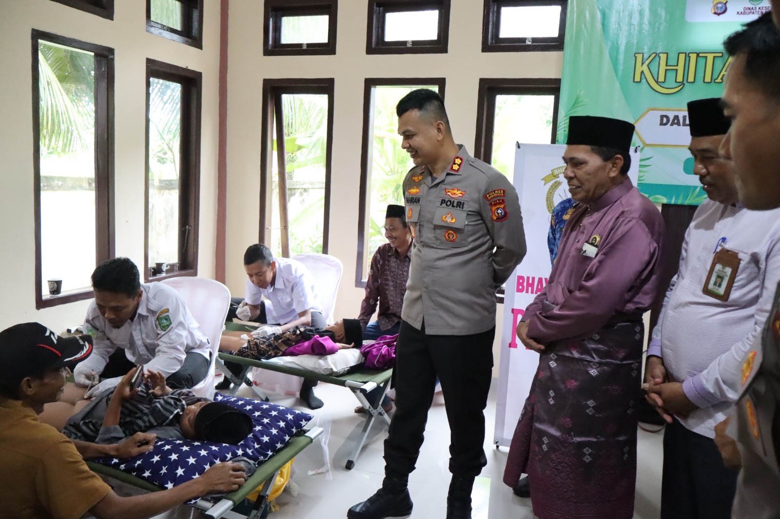 Dalam Rangka Menyambut HUT Bhayangkara ke-80, Polres Bengkalis Gelar Sunat Massal Gratis untuk Masyarakat Kurang Mampu