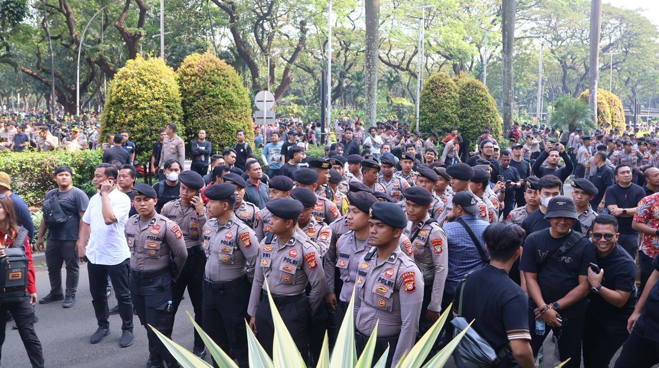 Polda Metro Mengawal Eksekusi Pulihkan Aset Negara Eks Hotel Sultan