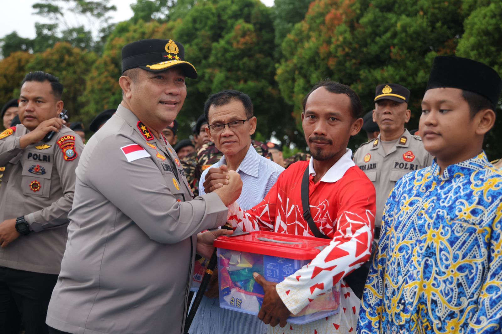 Sabuk Kamtibmas Polda Kepri Tekankan Sinergi dan Jaga Kondusivitas