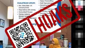 [HOAKS] Rekrutmen Kerja FIF Group