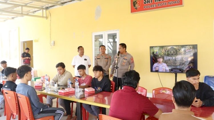 Tournament E- Sport Mobile Legend Dibuka Oleh Kapolres Rote Ndao Ajak Generasi Muda Berprestasi