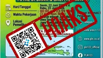 [HOAKS] Akan Ada Pemadaman Listrik Total di Pulau Jawa dan Bali