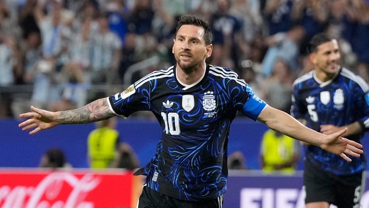Lionel Messi Kembali Cetak Gol Lagi, Argentina Sempura di Fase Grup J